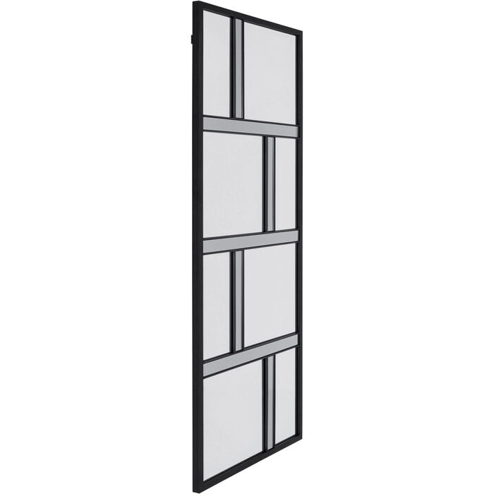 Wall Mirror Brick Black 71x182cm