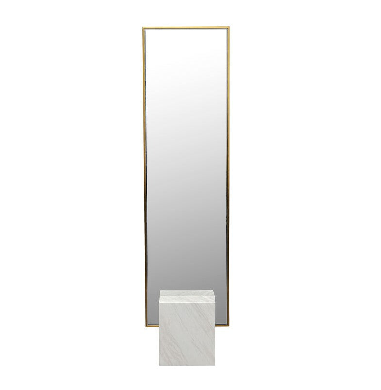 Floor Mirror Hulda Brass 46x180cm