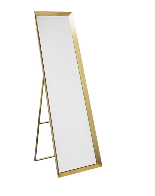 Floor Mirror Arezzo Brass 53x160cm