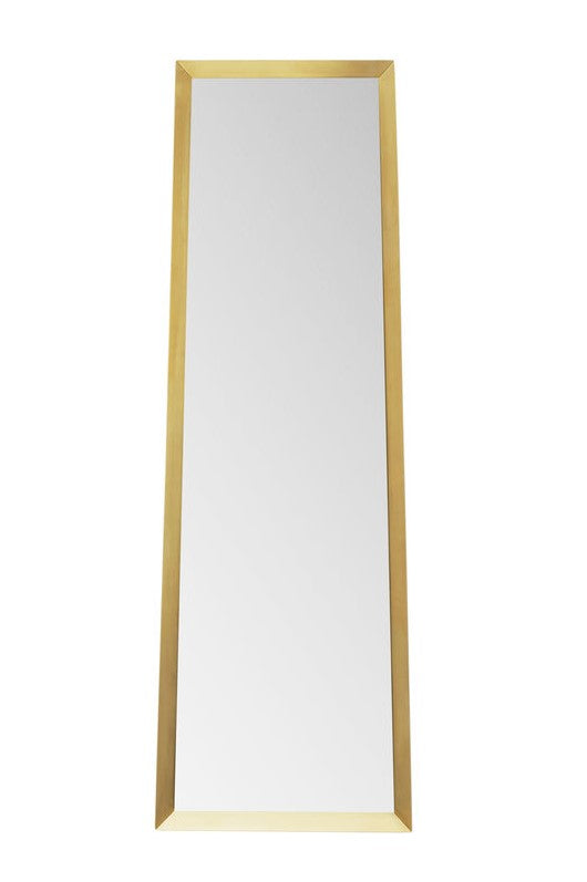 Floor Mirror Arezzo Brass 53x160cm