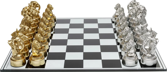 Deco Object Chess Animals 60x60cm