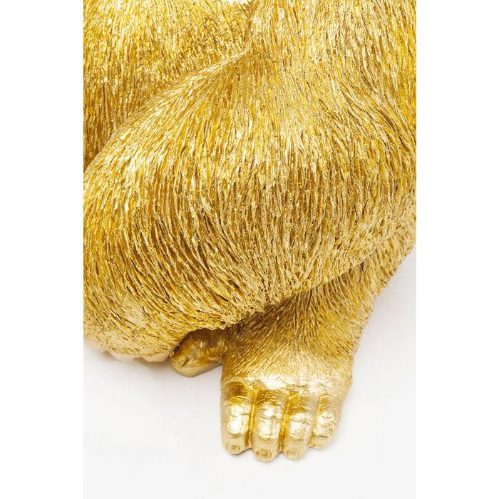 Gold Gorilla Figurine