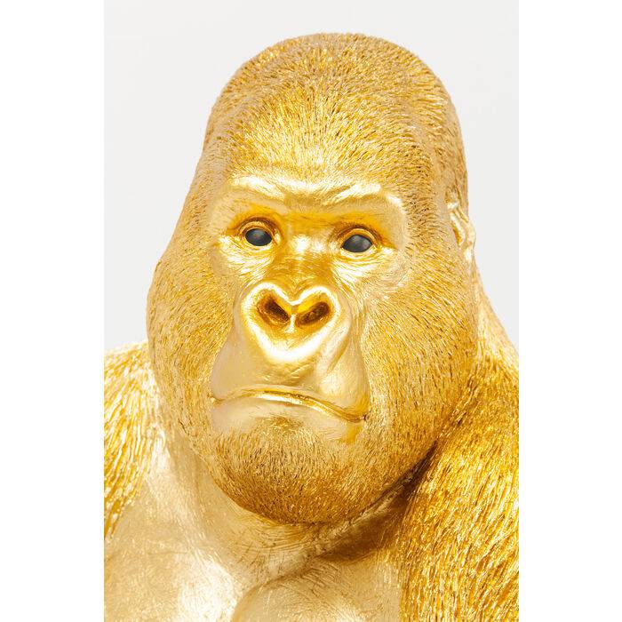 Gold Gorilla Figurine