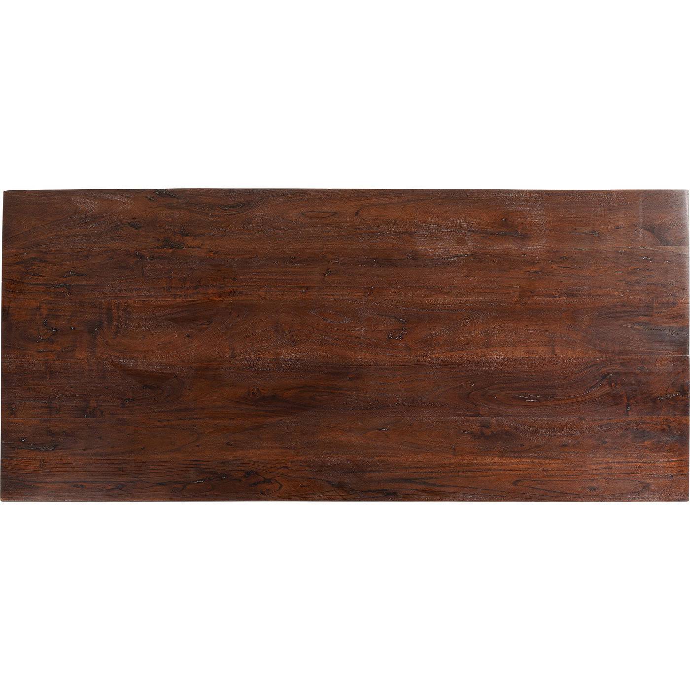 Swiss Edge Dark Dining Table