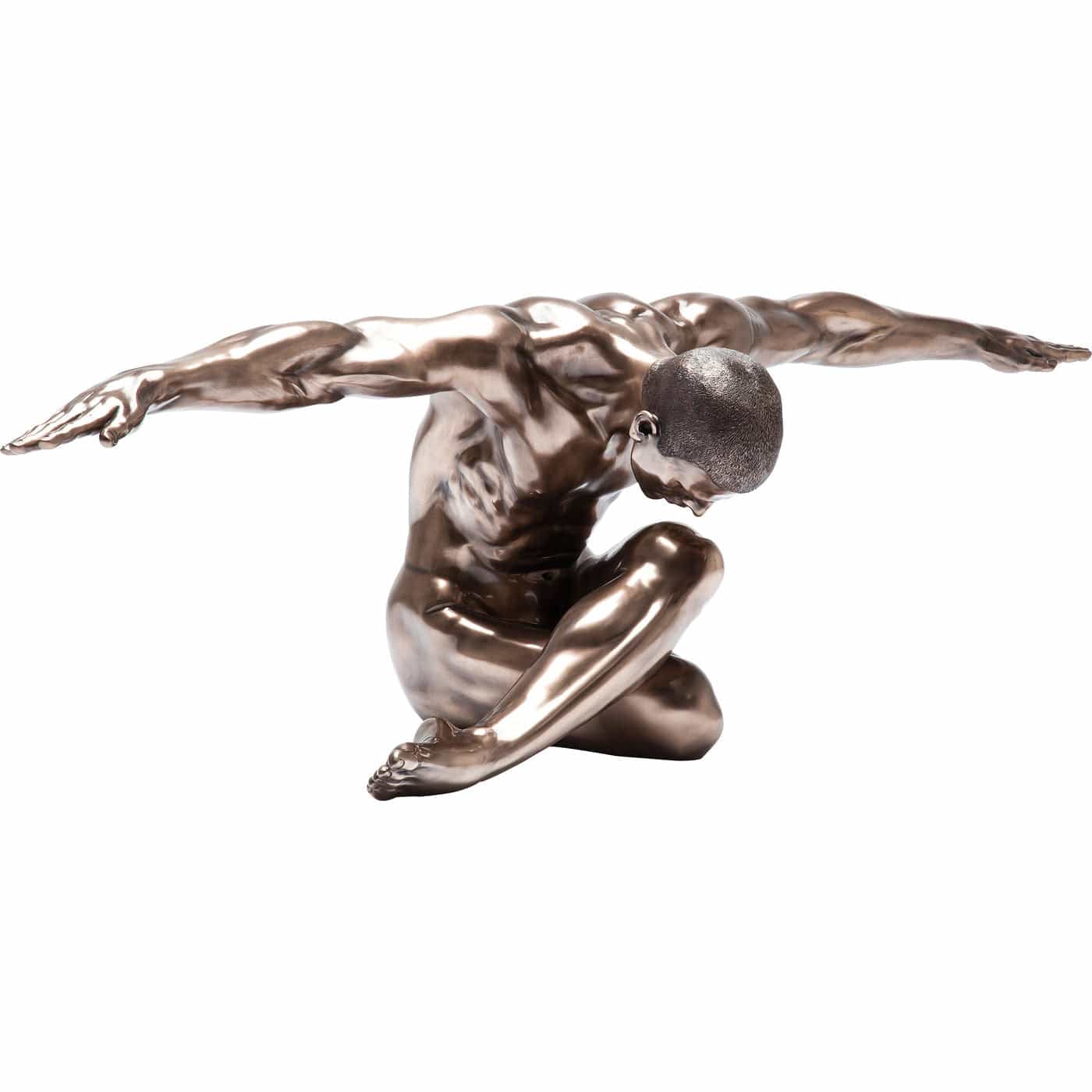 Deco Figurine Nude Man Bow 137cm - JULIA VENCE STORE