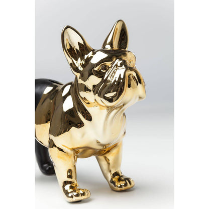 Money Box Bulldog Gold-Black - JULIA VENCE STORE