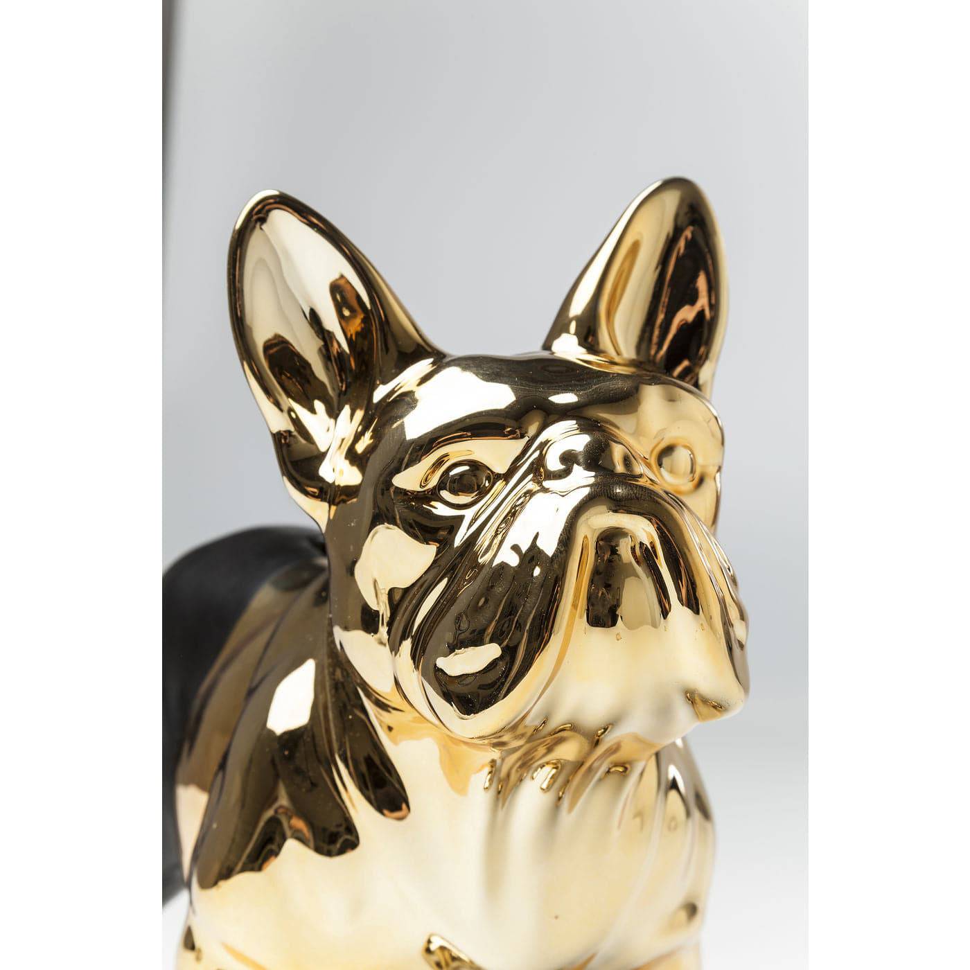 Money Box Bulldog Gold-Black - JULIA VENCE STORE