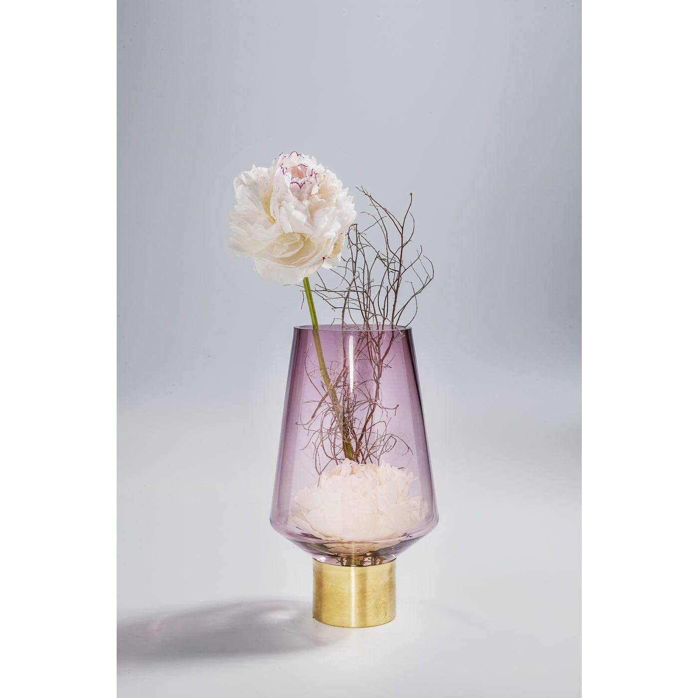 Vase Noble Ring Purple 26cm - JULIA VENCE STORE