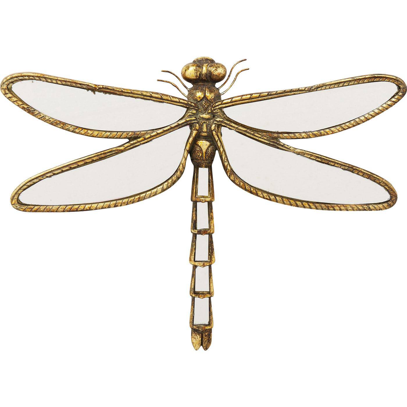 Wall Decoration Dragonfly Mirror 27x35cm - JULIA VENCE STORE