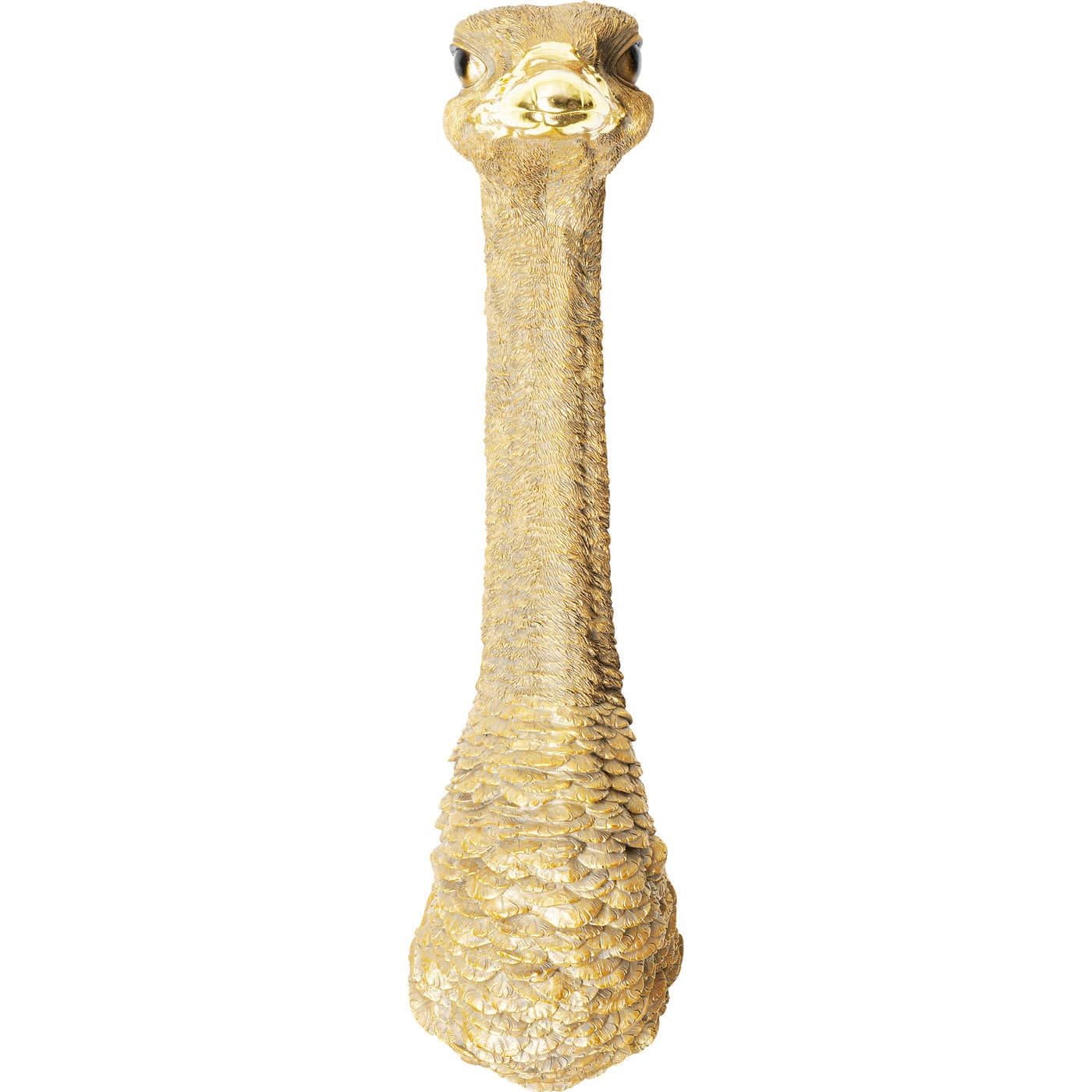 Wall Decoration Ostrich Gold 19x72cm - JULIA VENCE STORE