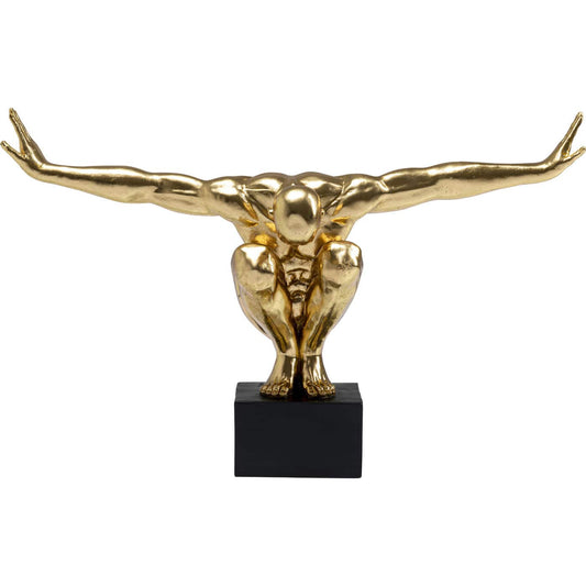 Deco Object Athlete XL Gold - JULIA VENCE STORE