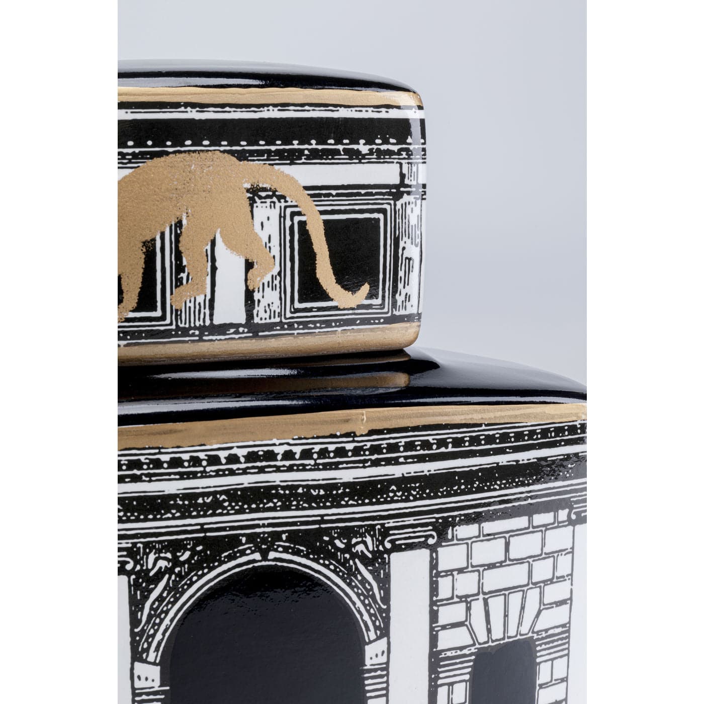 Deco Jar Temple 24cm - JULIA VENCE STORE