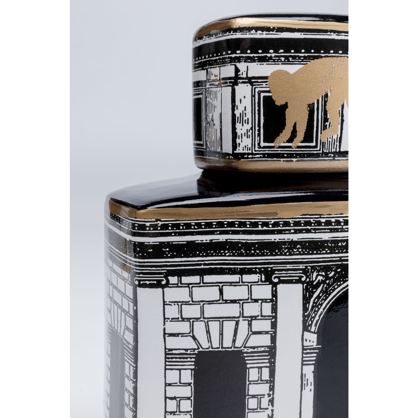 Deco Jar Temple 24cm - JULIA VENCE STORE