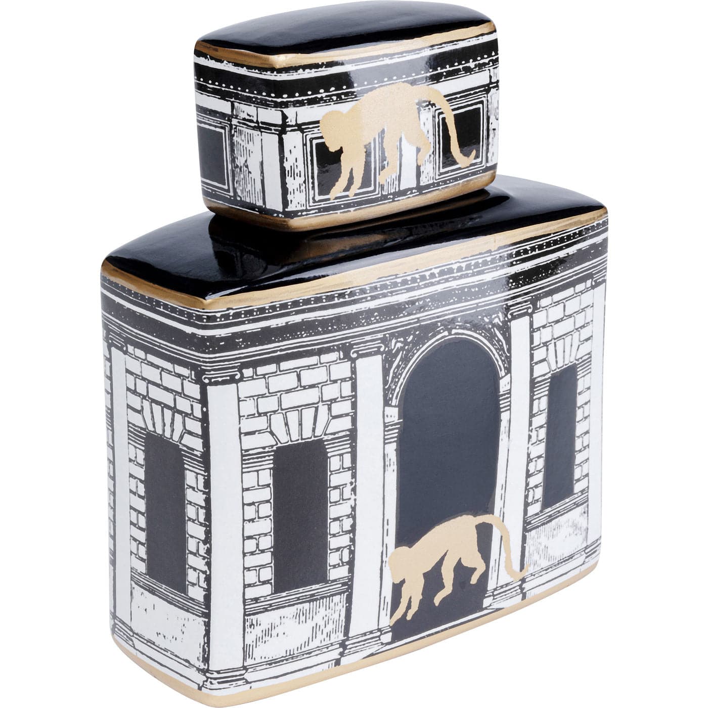 Deco Jar Temple 24cm - JULIA VENCE STORE