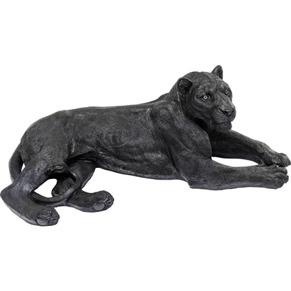 Deco Figurine Lion Black - JULIA VENCE STORE