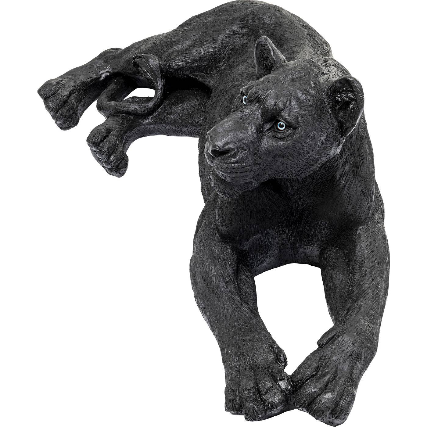 Deco Figurine Lion Black - JULIA VENCE STORE