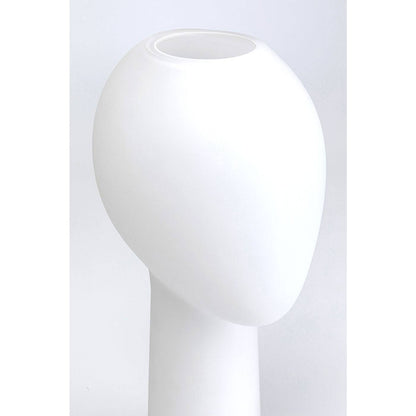 Minimalist White Vase