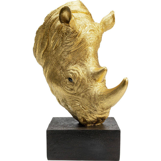 Deco Object Rhino Gold - JULIA VENCE STORE