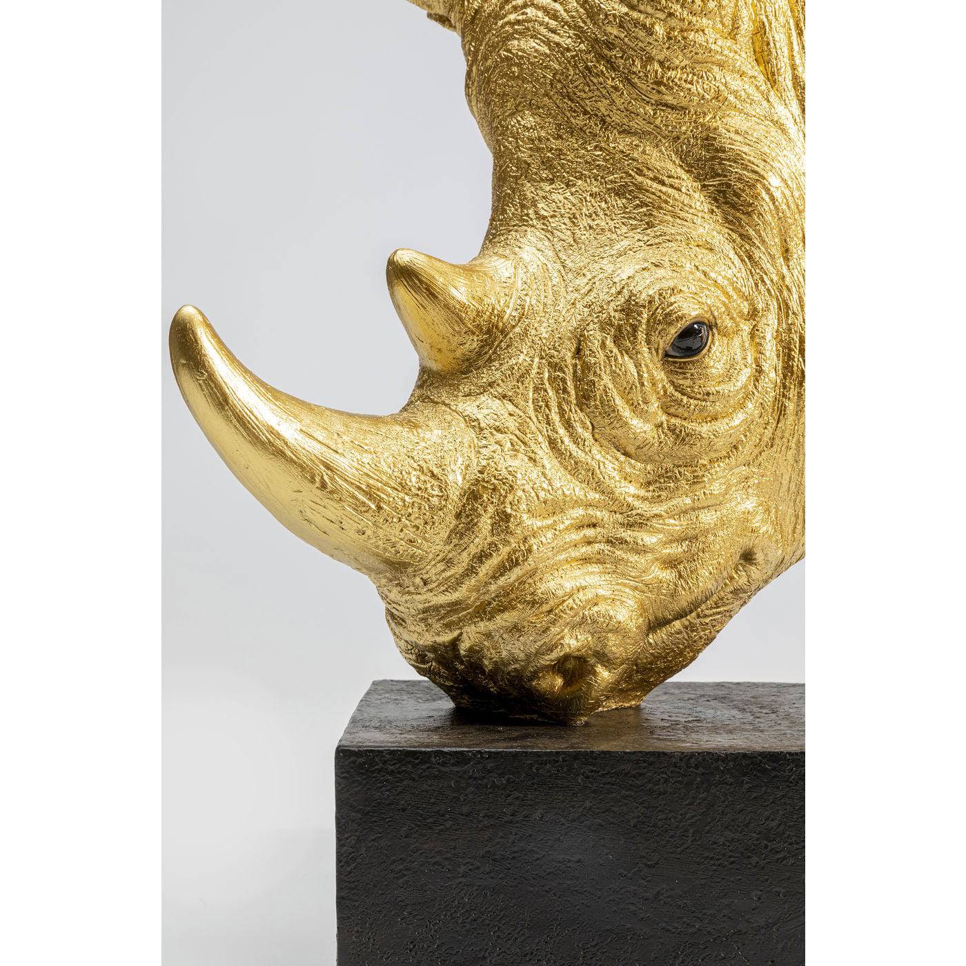 Deco Object Rhino Gold - JULIA VENCE STORE