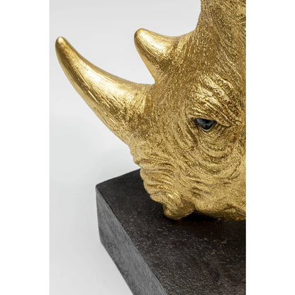 Deco Object Rhino Gold - JULIA VENCE STORE