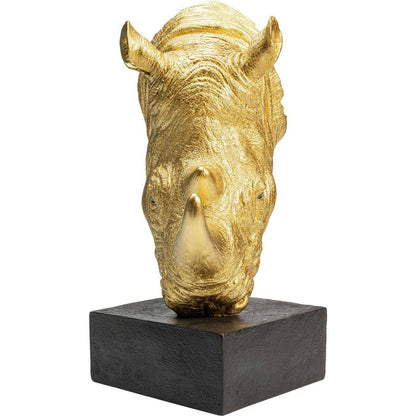 Deco Object Rhino Gold - JULIA VENCE STORE