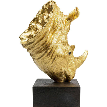 Deco Object Rhino Gold - JULIA VENCE STORE