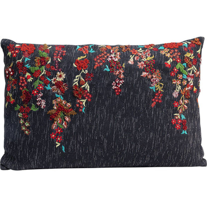 Cushion Embroidery Tendrils 60x40 - JULIA VENCE STORE