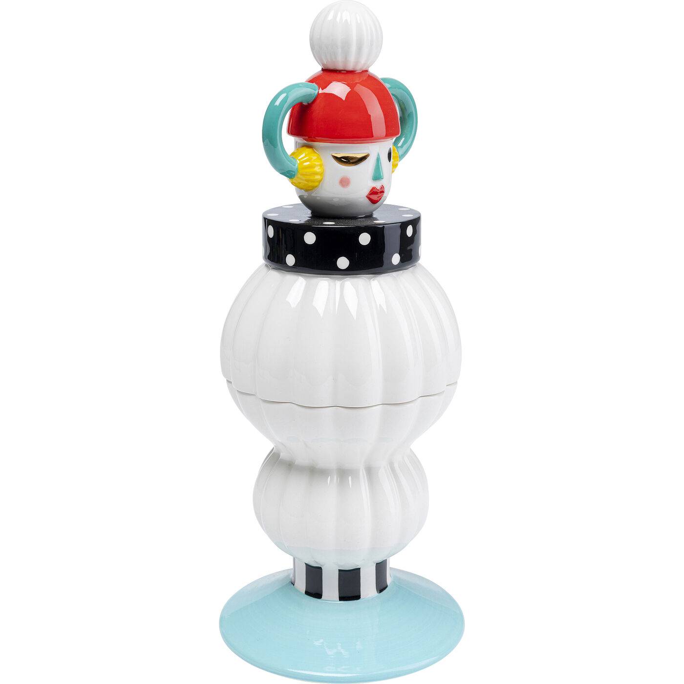  Ceramic Doll Deco Jar 