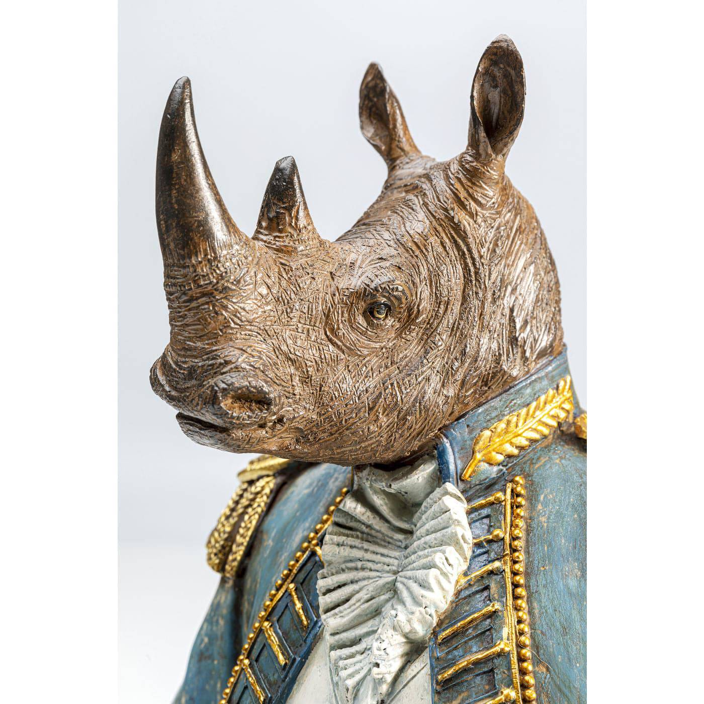 Deco Object Angry Sir Rhino 37cm - JULIA VENCE STORE