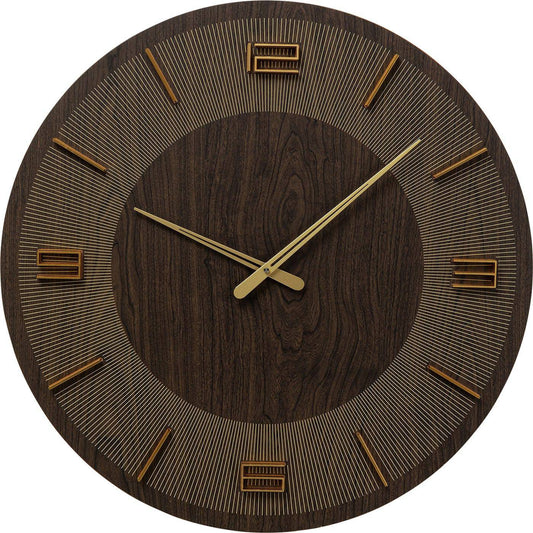 Wall Clock Levi Brown Ø60cm