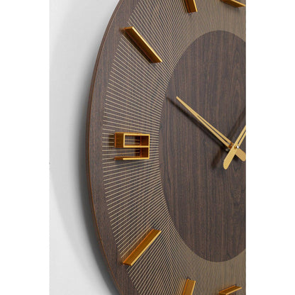 Wall Clock Levi Brown Ø60cm