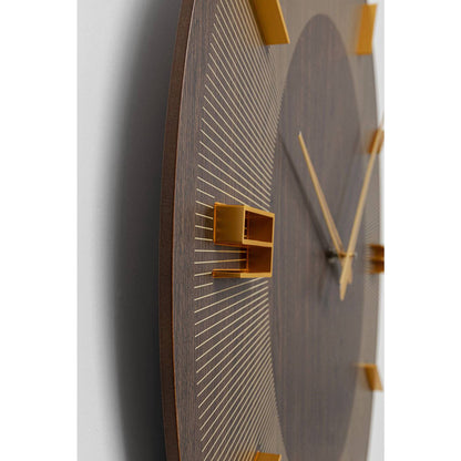 Wall Clock Levi Brown Ø60cm