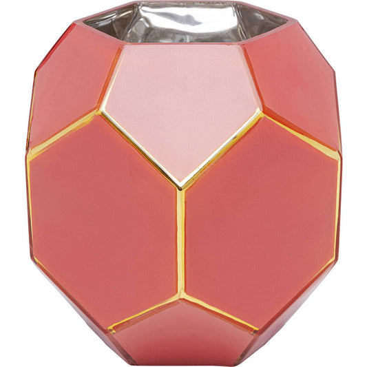 Red Glass Vase