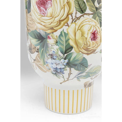 Deco Vase Blooming White 27cm - JULIA VENCE STORE