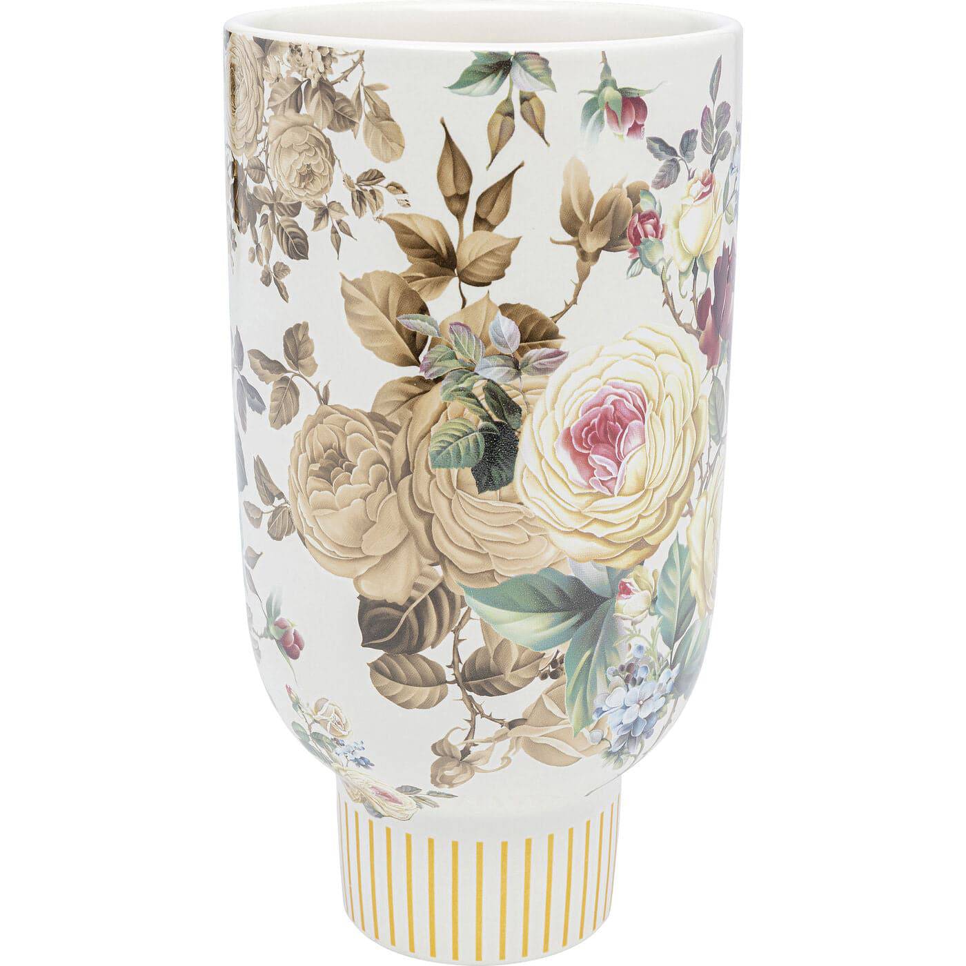 Deco Vase Blooming White 27cm - JULIA VENCE STORE