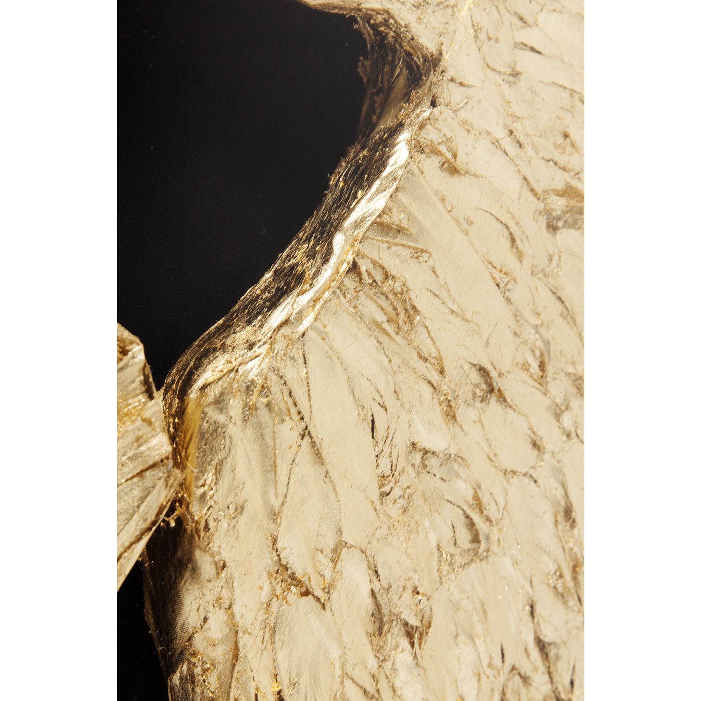 Wall Decoration Wings Gold Black 120x120cm - JULIA VENCE STORE