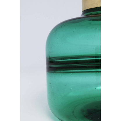 vase-positano-belly-green-21cm - JULIA VENCE STORE