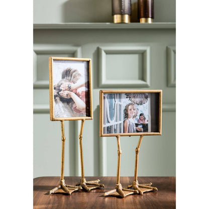 Gold Duck Feet Photo Frame