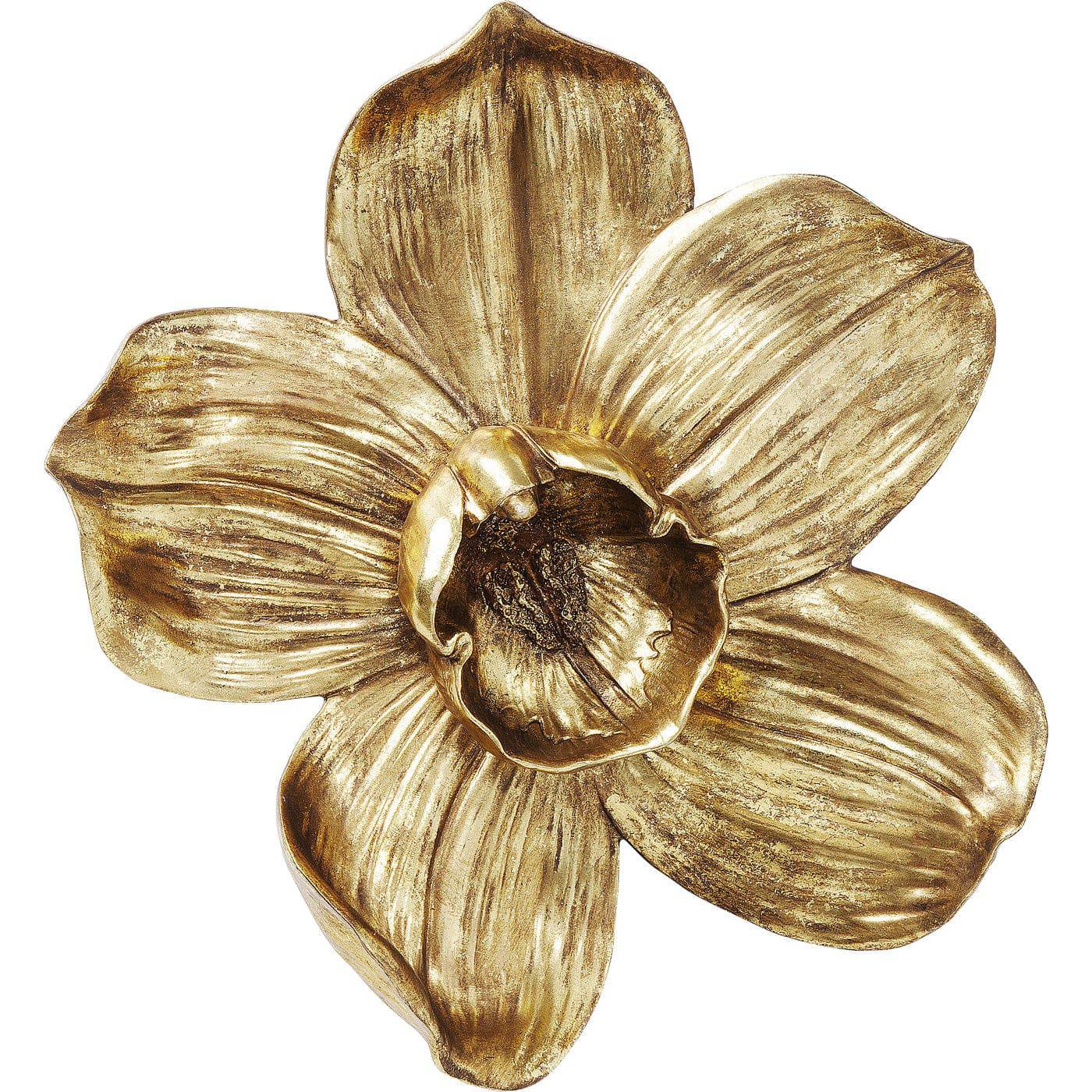 Wall Decoration Orchid Gold 44cm - JULIA VENCE STORE