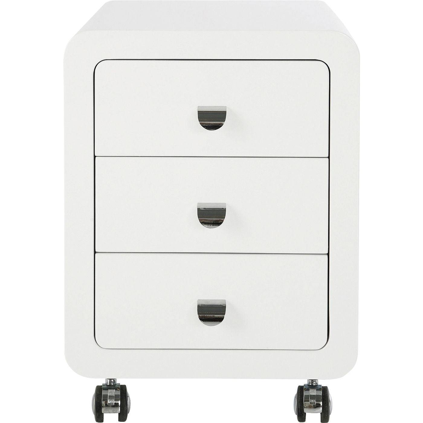 Container White Club 3 Drawers - JULIA VENCE STORE