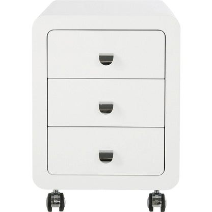 Container White Club 3 Drawers - JULIA VENCE STORE