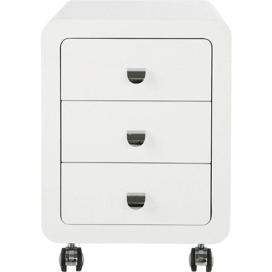 Container White Club 3 Drawers - JULIA VENCE STORE