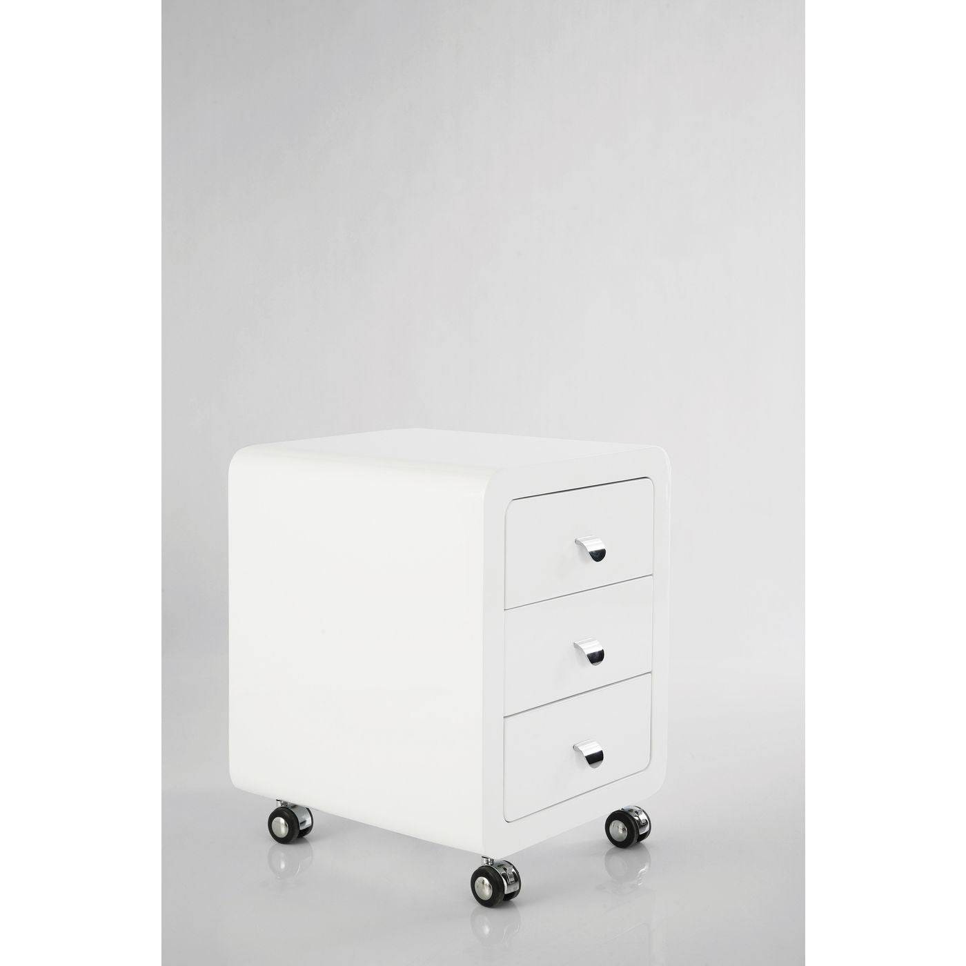 Container White Club 3 Drawers - JULIA VENCE STORE