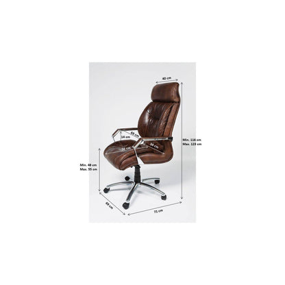 Office Chair Cigar Lounge - JULIA VENCE STORE