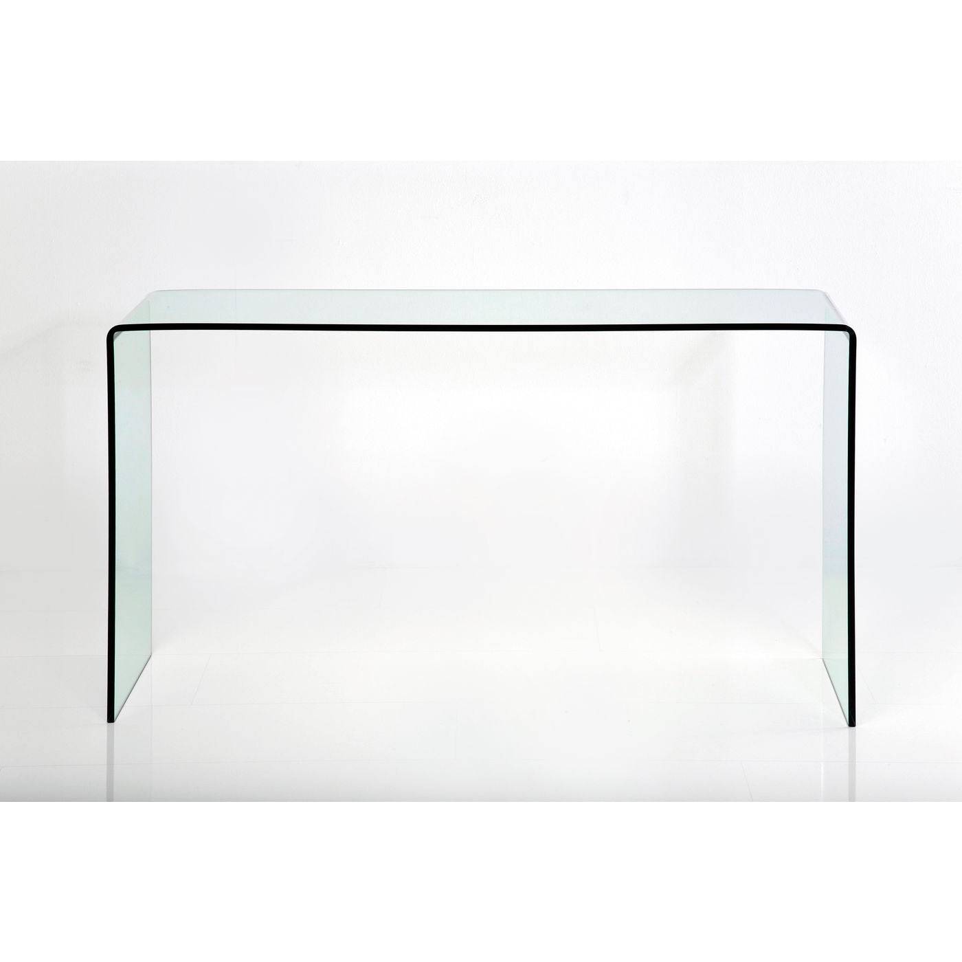 Clear Glass Console