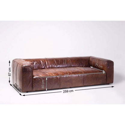 Sofa Cubetto 3-Seater 260cm - JULIA VENCE STORE