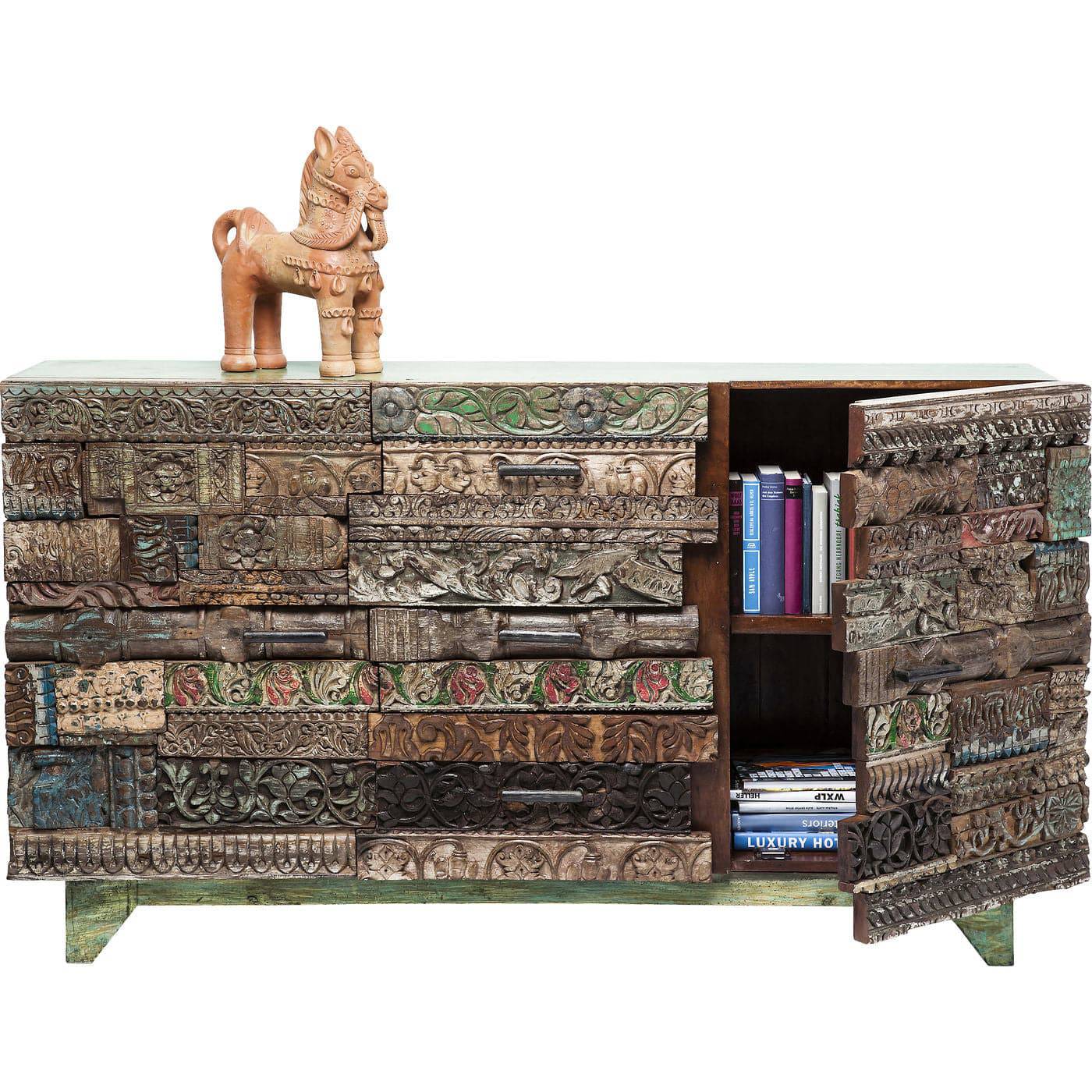 Sideboard Shanti Surprise Puzzle 2Doors 3Drw - JULIA VENCE STORE