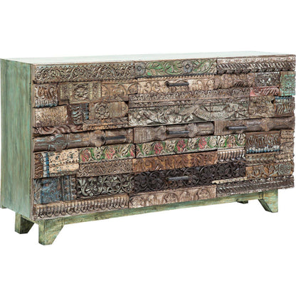 Sideboard Shanti Surprise Puzzle 2Doors 3Drw - JULIA VENCE STORE