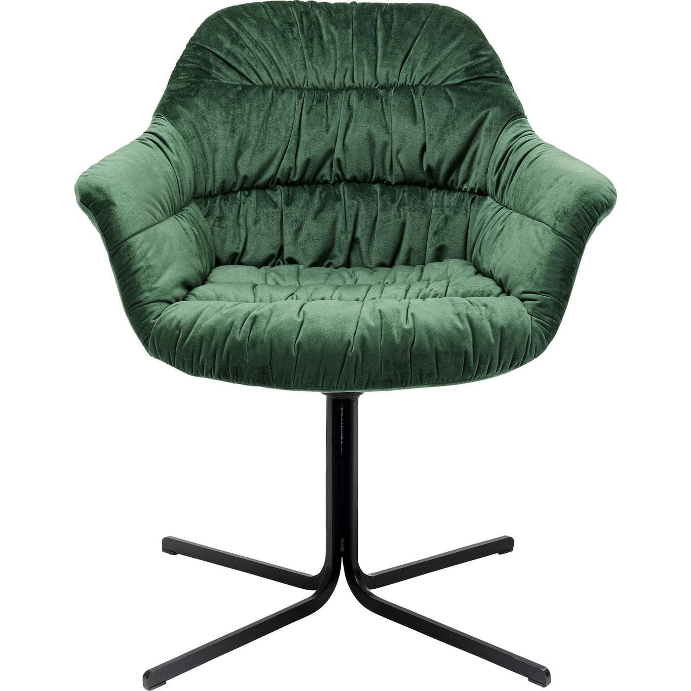 Swivel Armchair Colmar Green - JULIA VENCE STORE