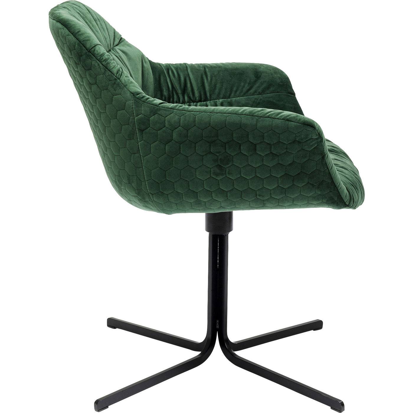 Swivel Armchair Colmar Green - JULIA VENCE STORE